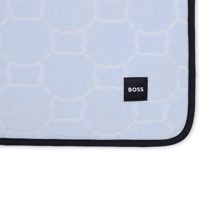 Hugo Boss Baby Boys Blue Blanket