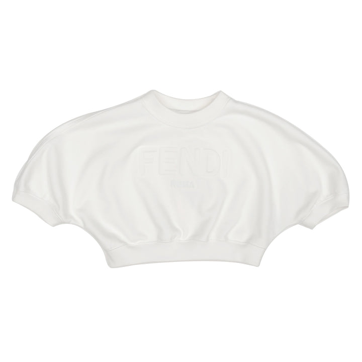 Fendi White Crop Top