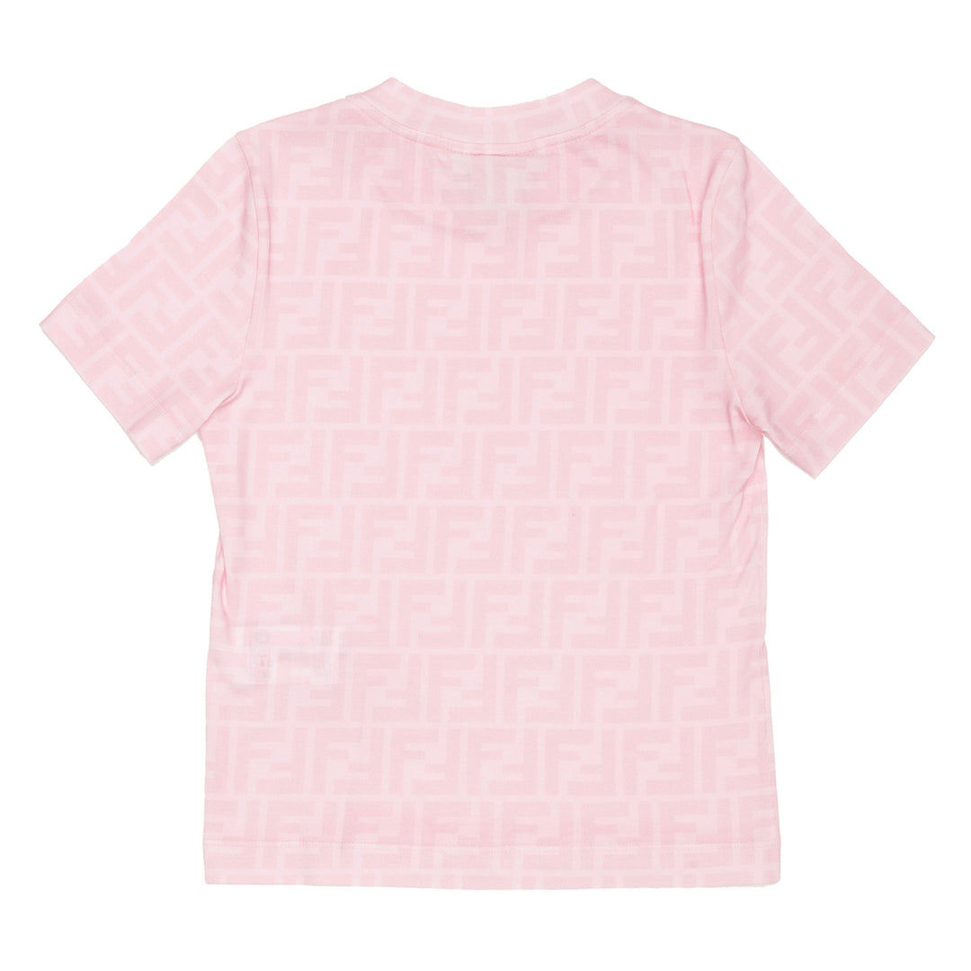 Fendi Pink Logo T-Shirt