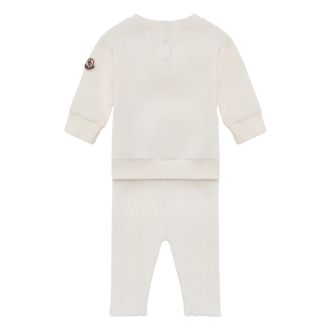Moncler Baby Girls Embroidered Logo Ensemble