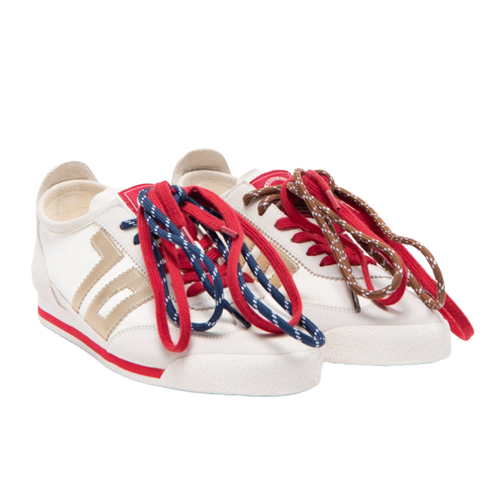 Back70 Womens Leon Gold Sneakers