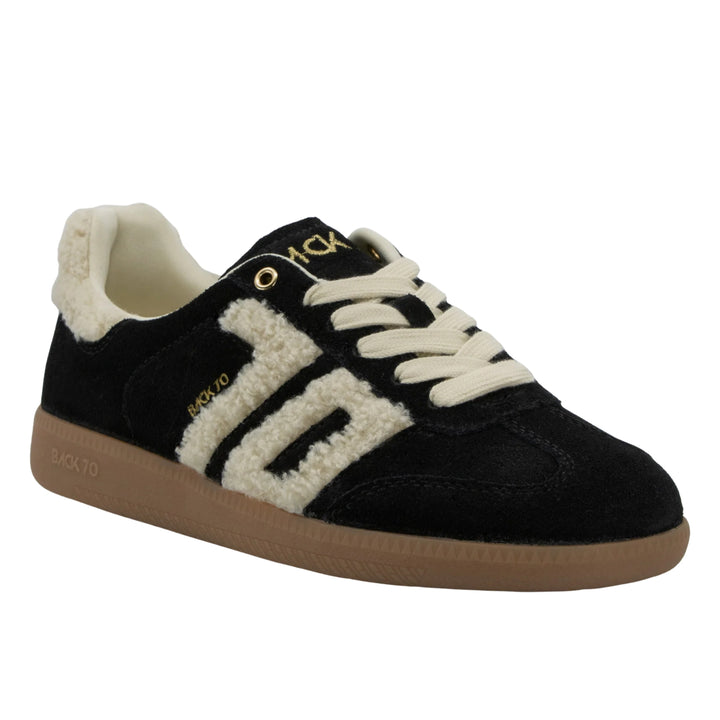 Back70 Womens Cloud Black Beige Sneakers