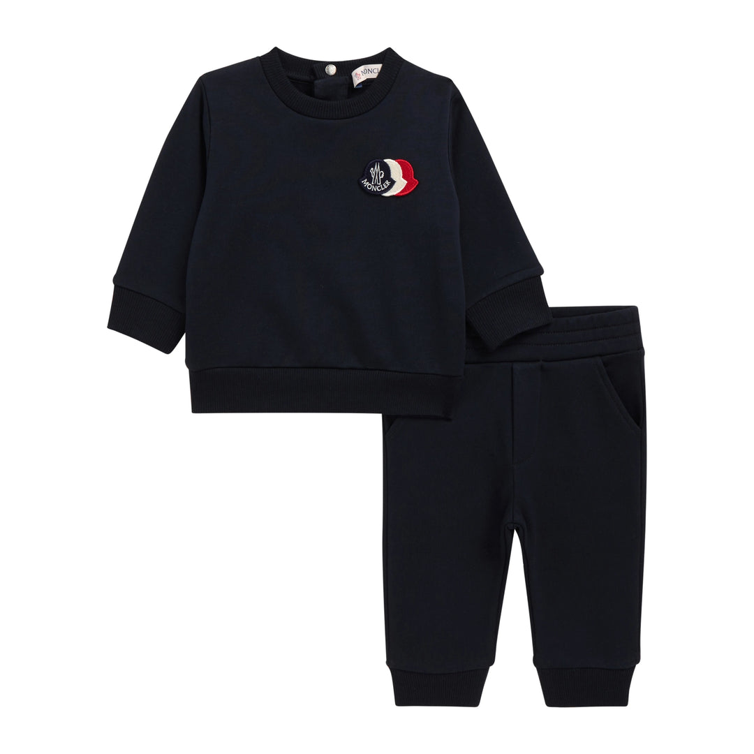 Moncler Baby Boys Trilogo Patch Ensemble