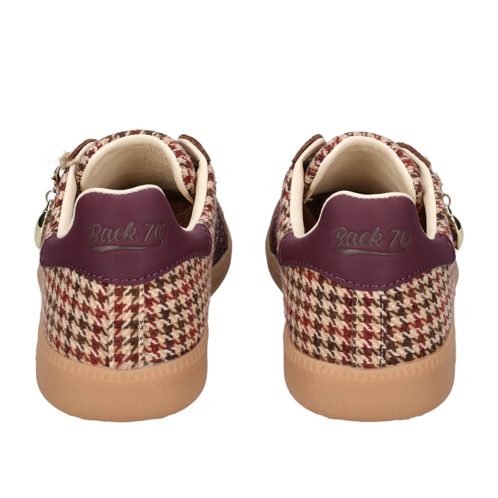 Back70 Womens Cloud Loden Wine Sneakers