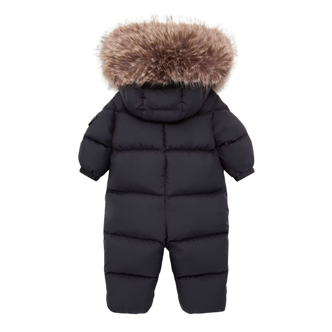 Moncler Baby Yorick Navy Padded Snowsuit