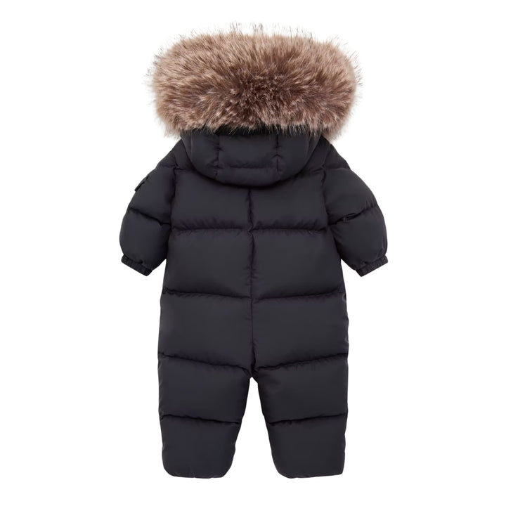 Moncler Baby Yorick Navy Padded Snowsuit