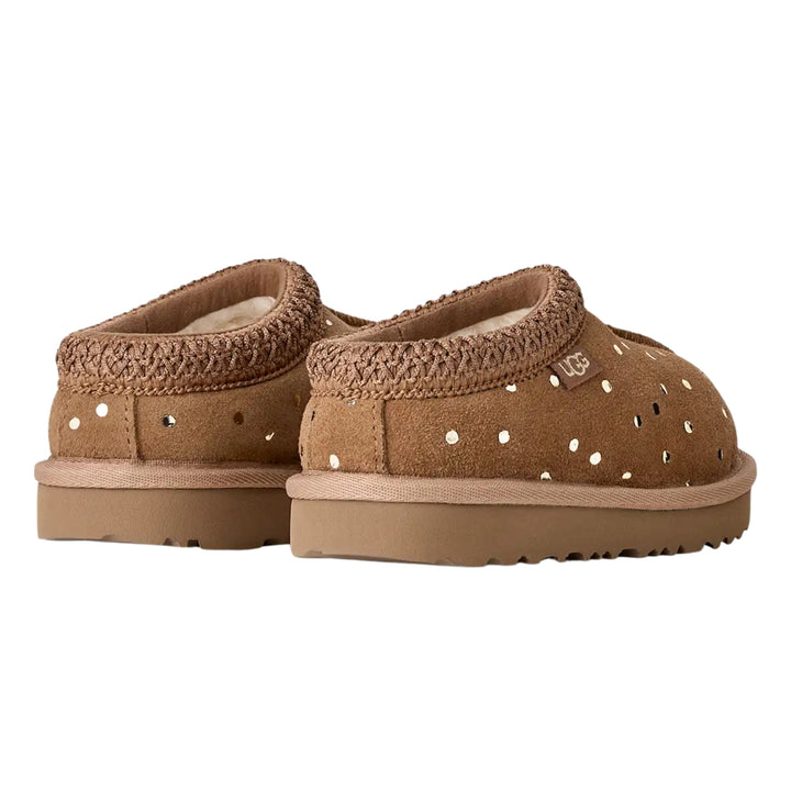 UGG Baby Girls Tasman II Shiny Dots Chestnut