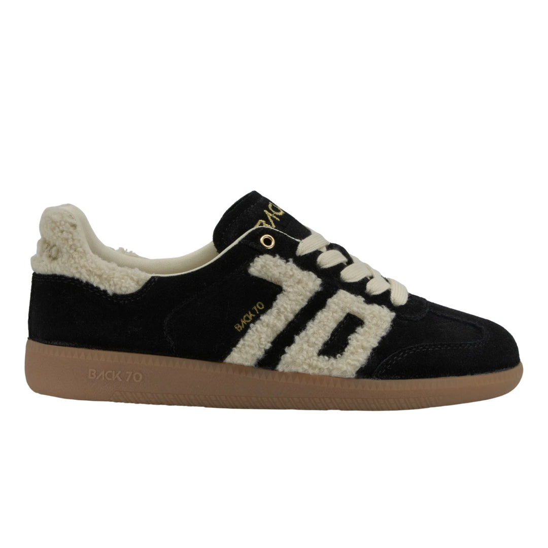 Back70 Womens Cloud Black Beige Sneakers