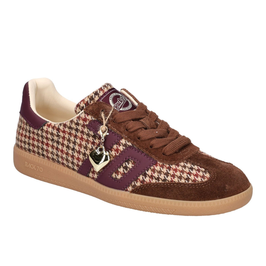 Back70 Womens Cloud Loden Wine Sneakers