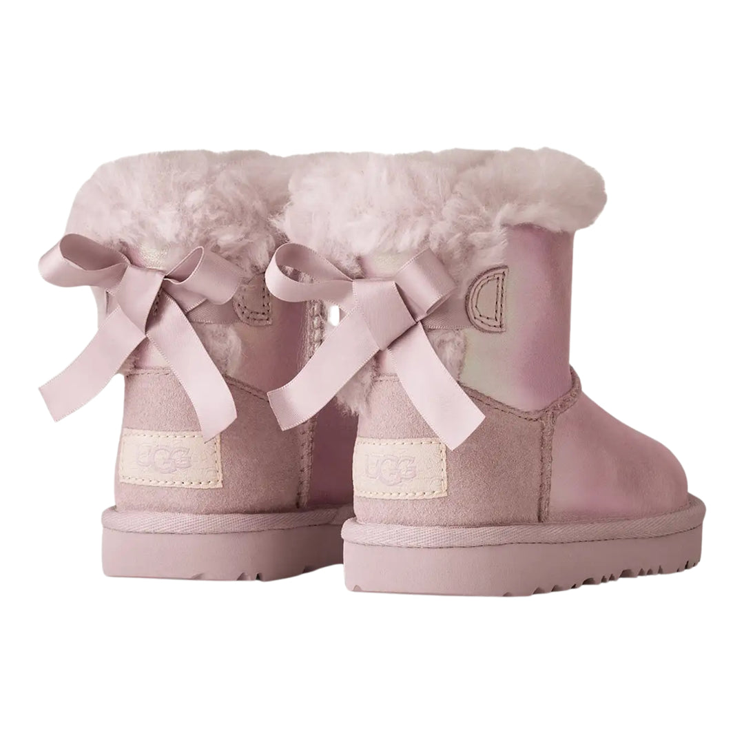 UGG Toddler Mini Bailey Bow II Frosted Lavender Smoke