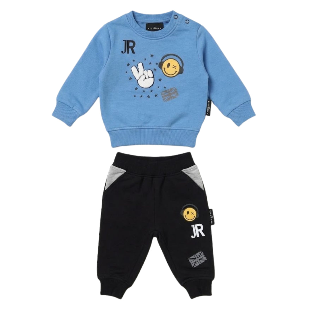 John Richmond Baby Boys Smiley Ensemble