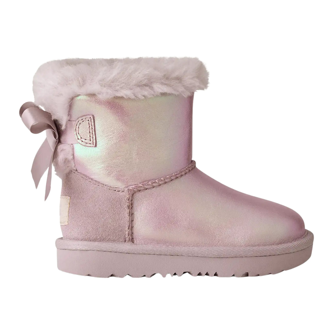 UGG Toddler Mini Bailey Bow II Frosted Lavender Smoke