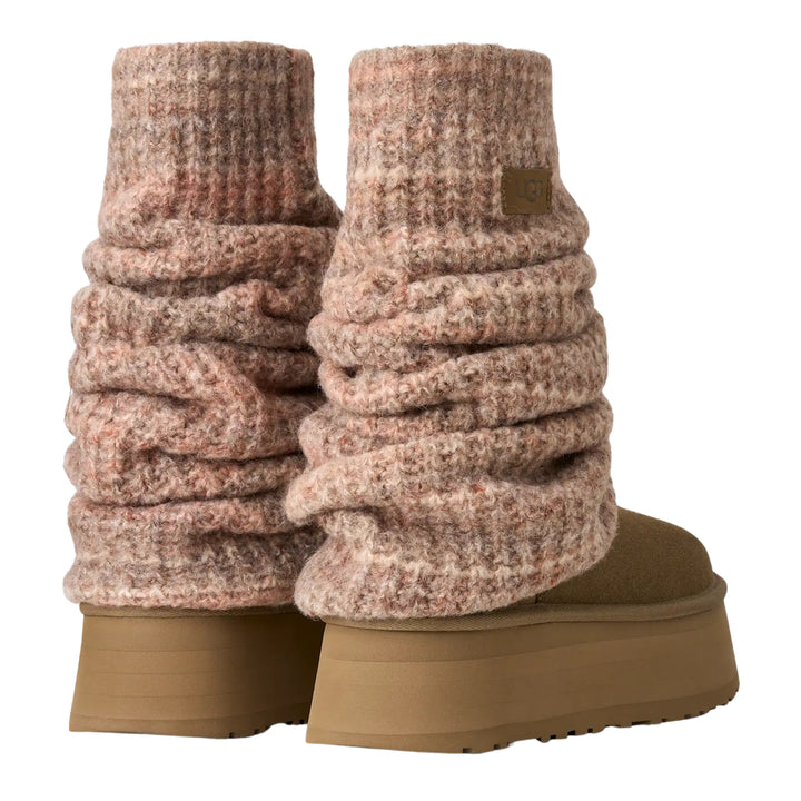 UGG Womens Classic Mini Dipper Legwarmer Light Bronze