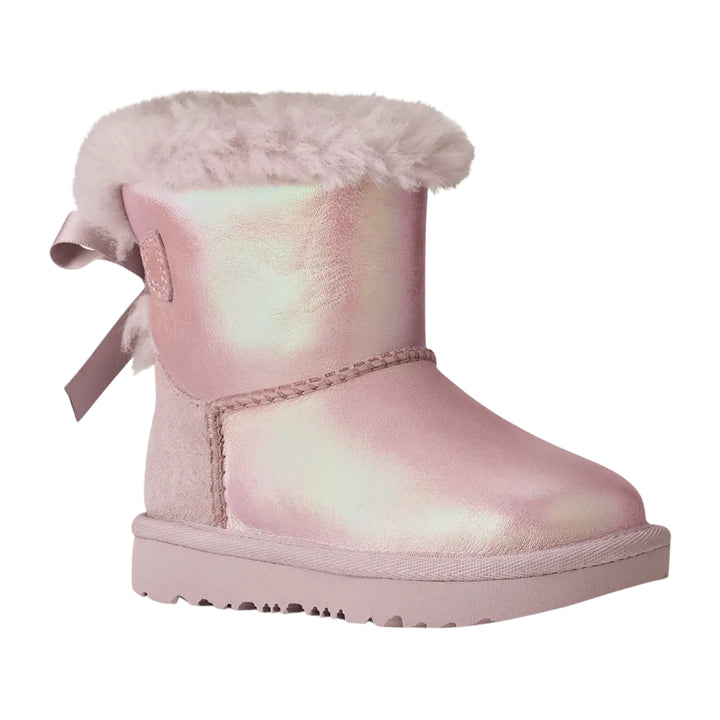 UGG Toddler Mini Bailey Bow II Frosted Lavender Smoke