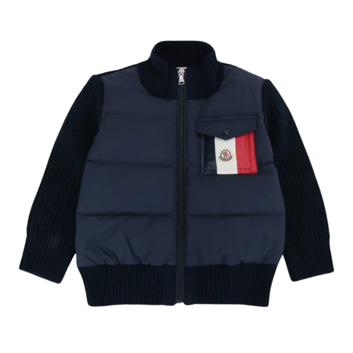 Moncler Baby Boys Navy Cardigan