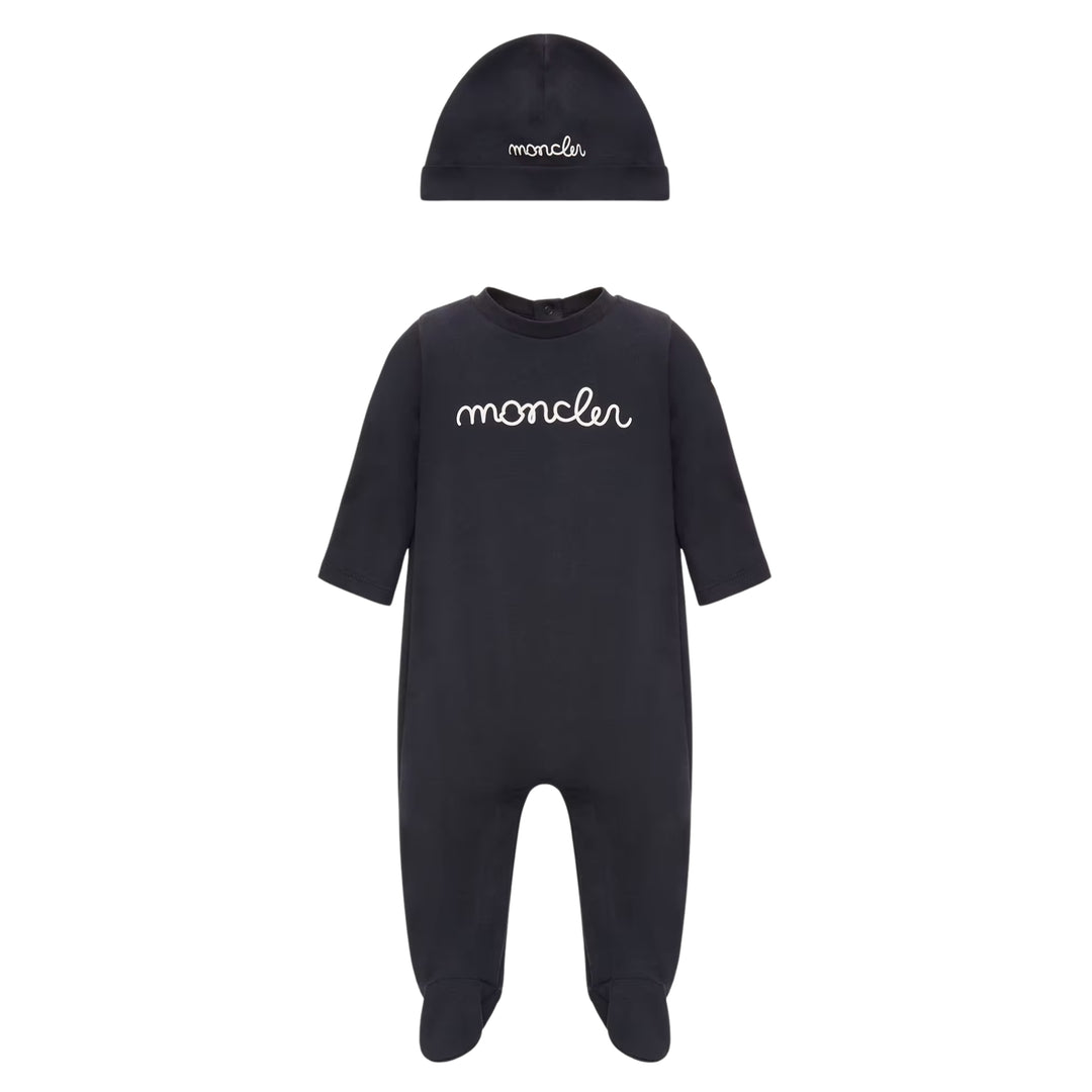 Moncler Baby Boys Navy Pyjama Ensemble