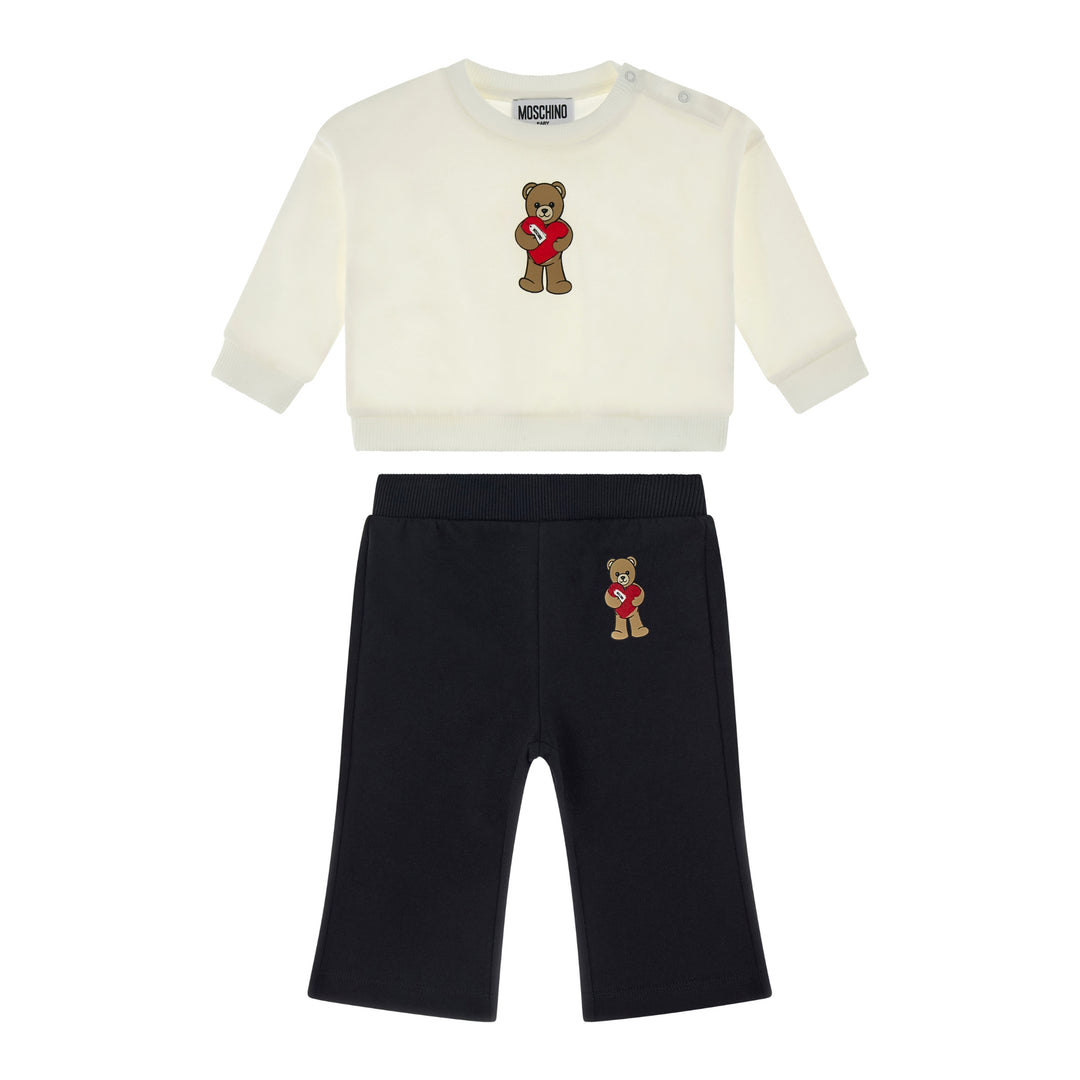 Moschino Baby Girls B&W Tracksuit