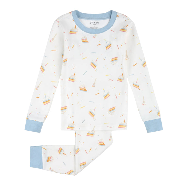 Petit Lem Birthday Cake PJ Set