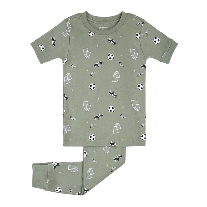 Petit Lem Soccer PJ Set
