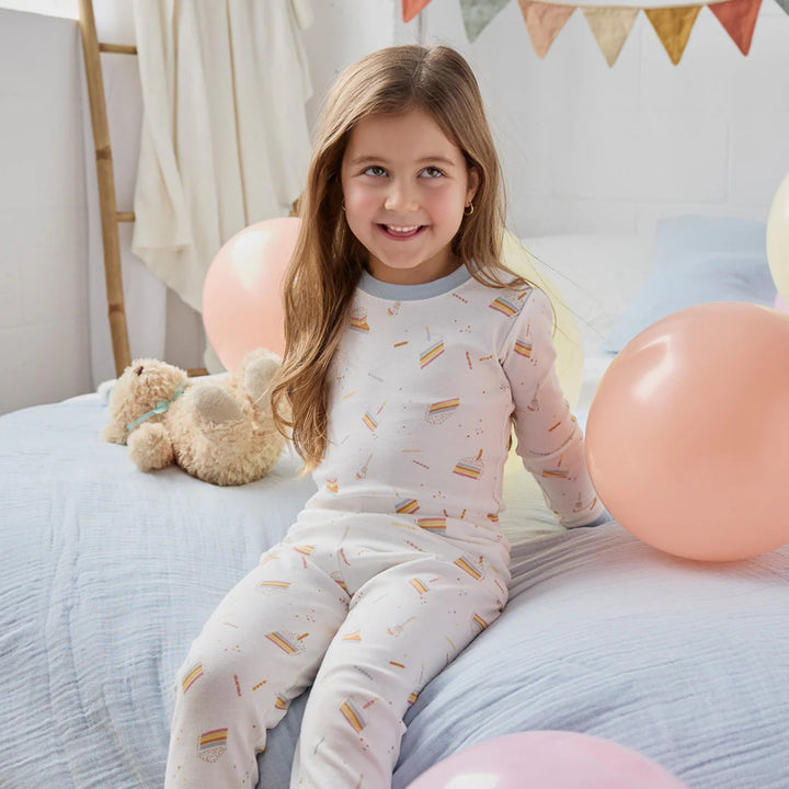Petit Lem Birthday Cake PJ Set
