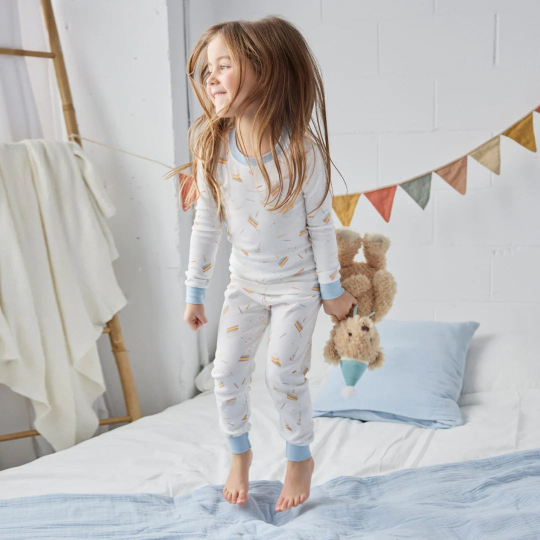 Petit Lem Birthday Cake PJ Set