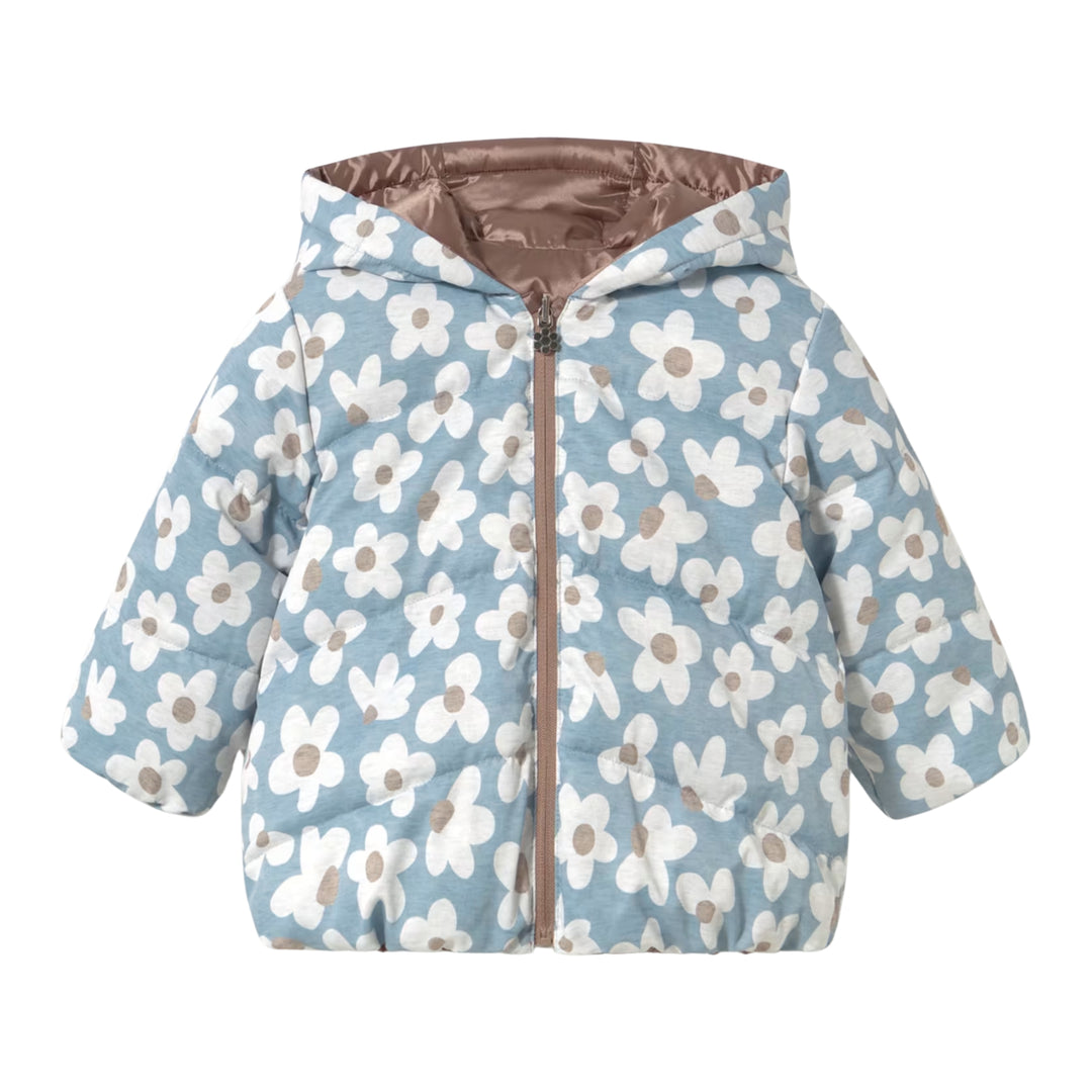 Mayoral Baby Girls Reversible Puffer Jacket