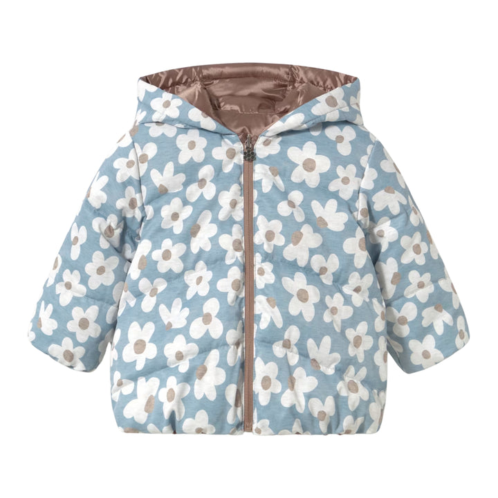 Mayoral Baby Girls Reversible Puffer Jacket