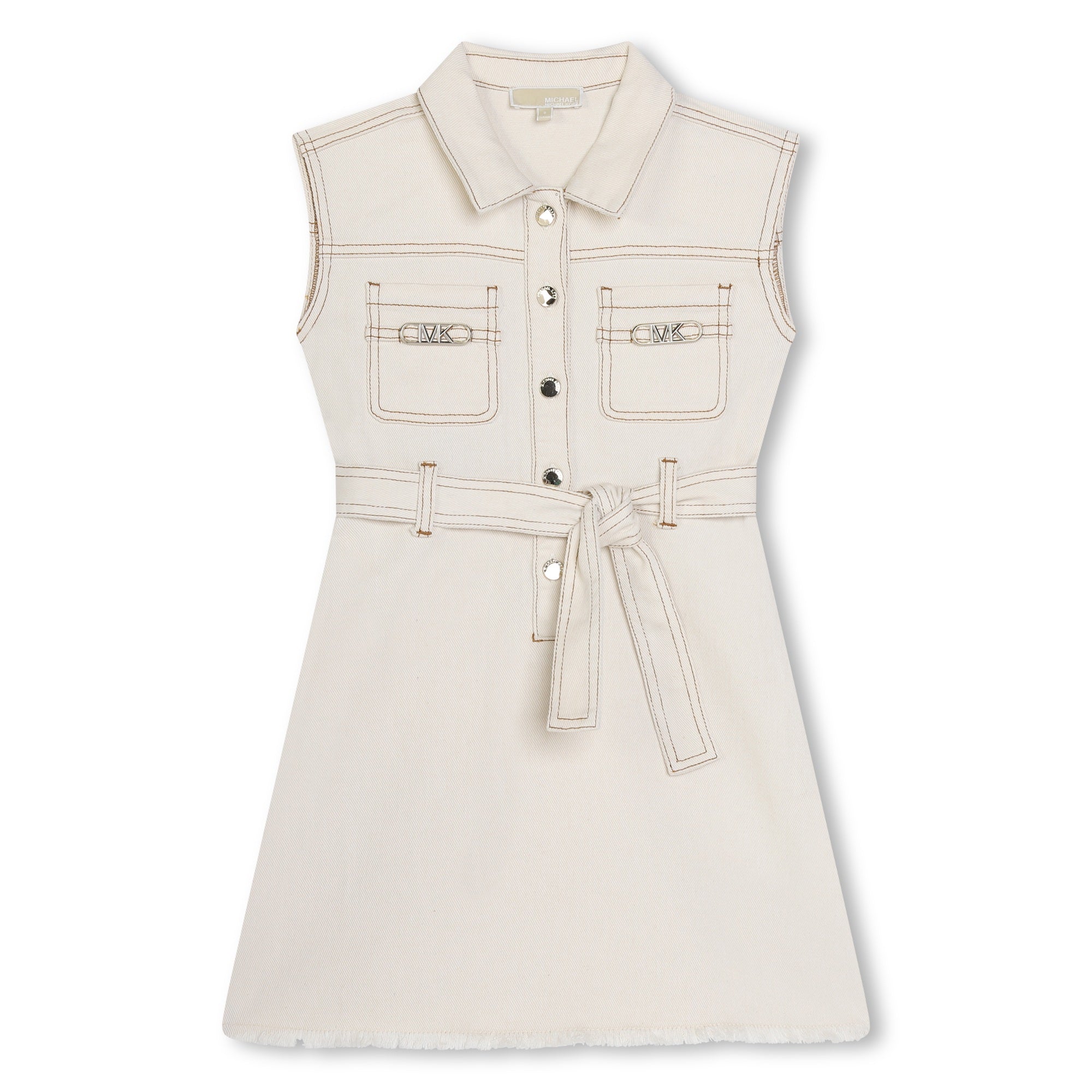 Michael Kors Cream Denim Dress