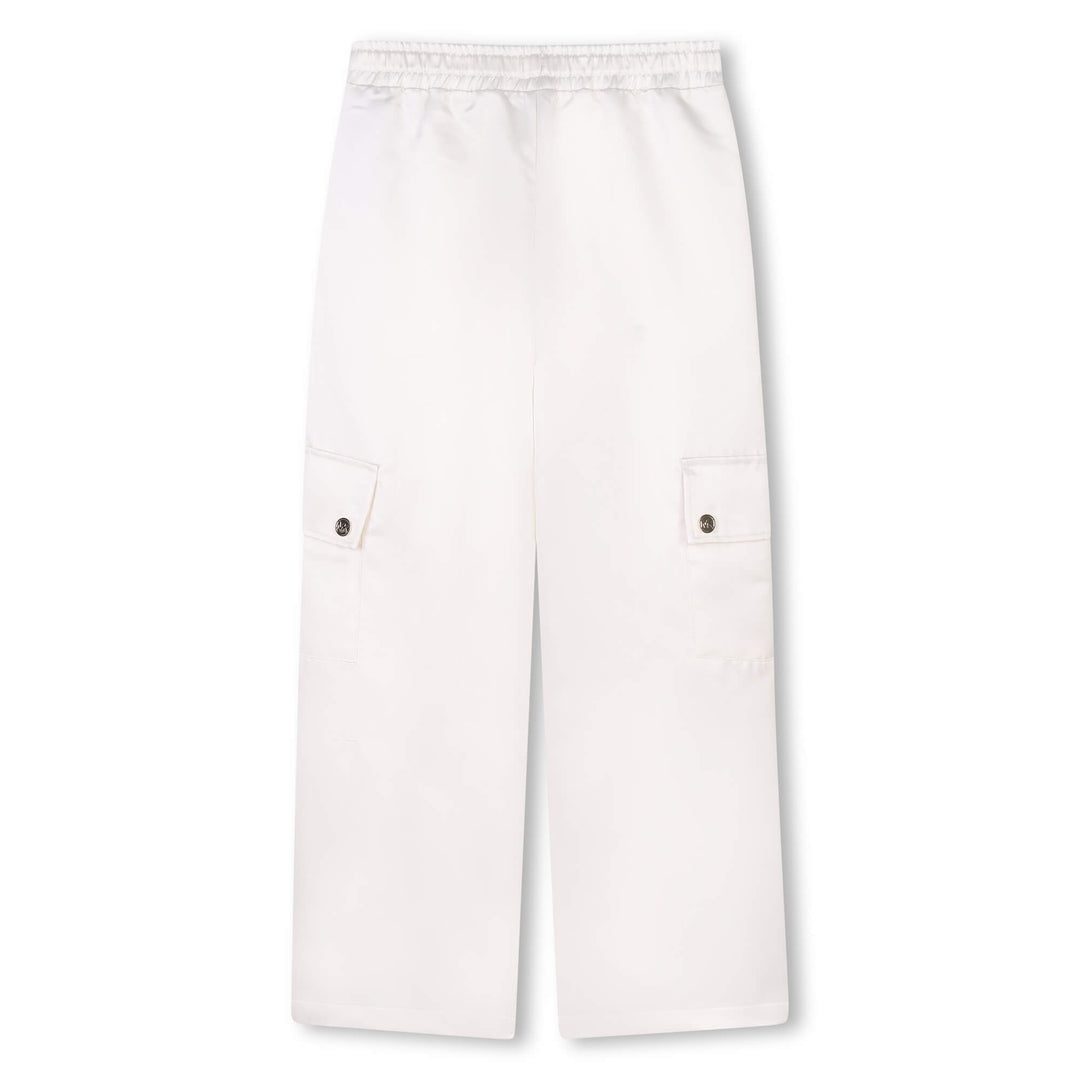Michael Kors Cream Satin Pants