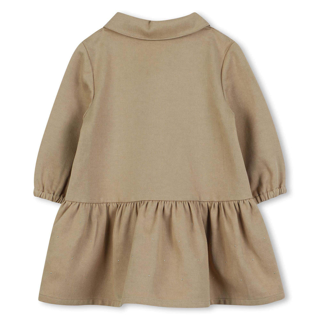 Michael Kors Baby Girls Beige Dress