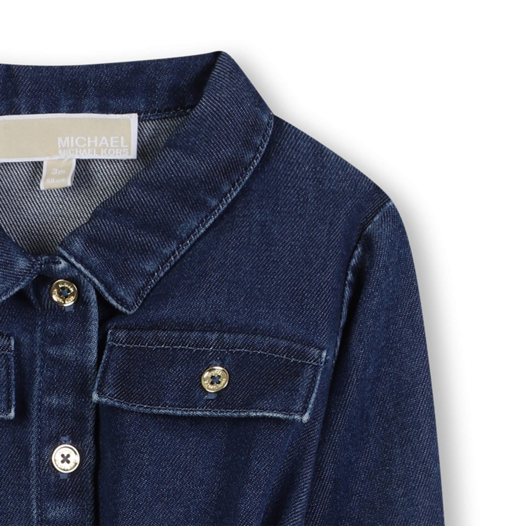 Michael Kors Baby Girls Denim Dress