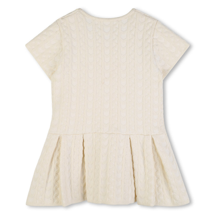 Michael Kors Baby Girls MK Cream Dress
