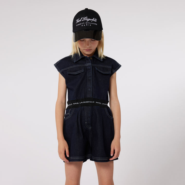 Karl Lagerfeld Denim Romper