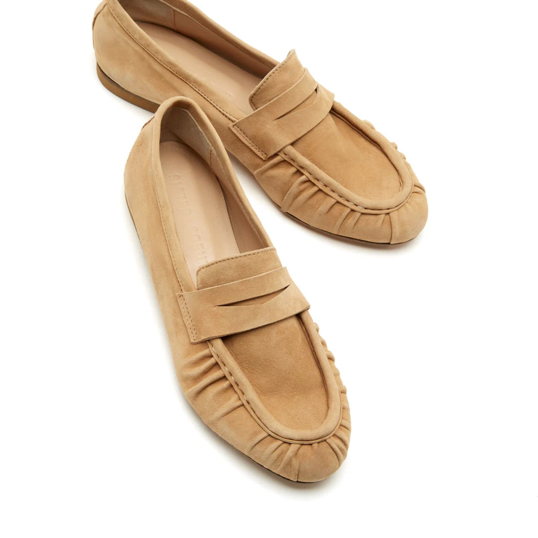 Sister X Soeur Womens Maren Tan Loafers