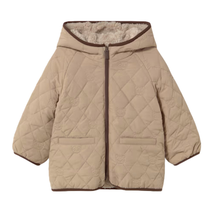Mayoral Baby Reversible Sherpa Puffer Jacket
