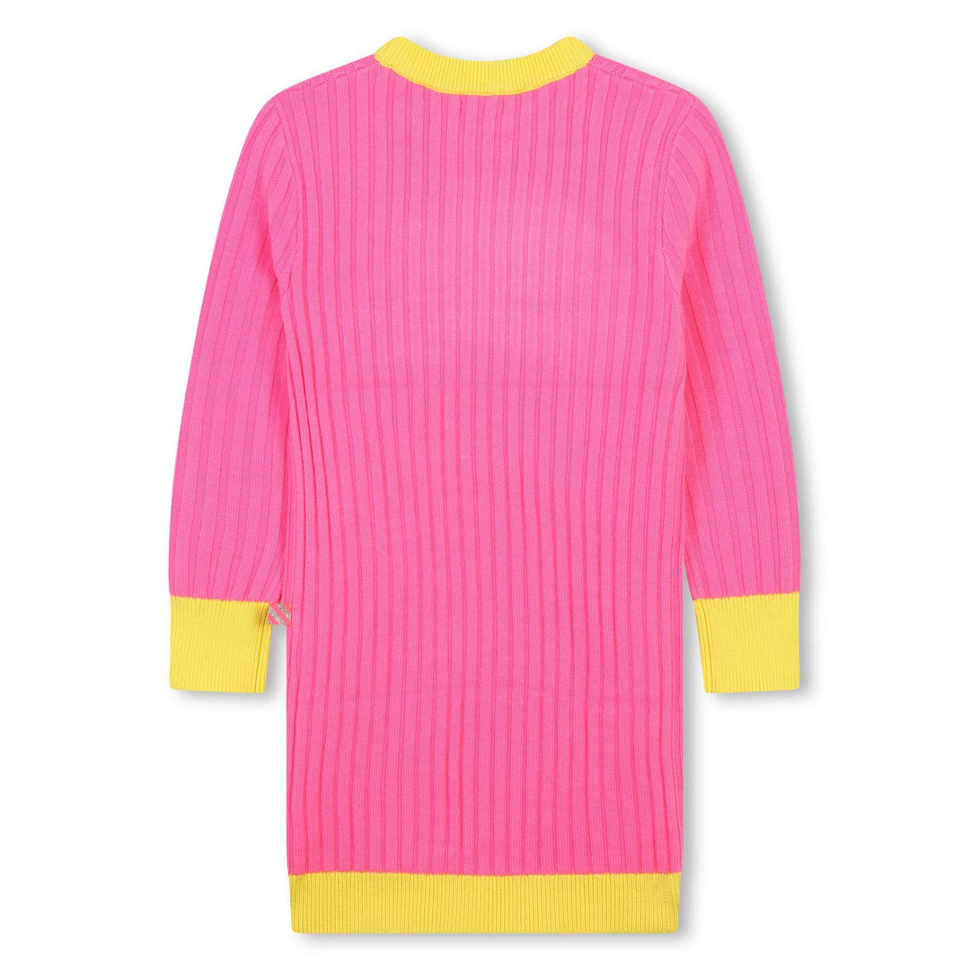 Billieblush Pink & Yellow Knit Dress