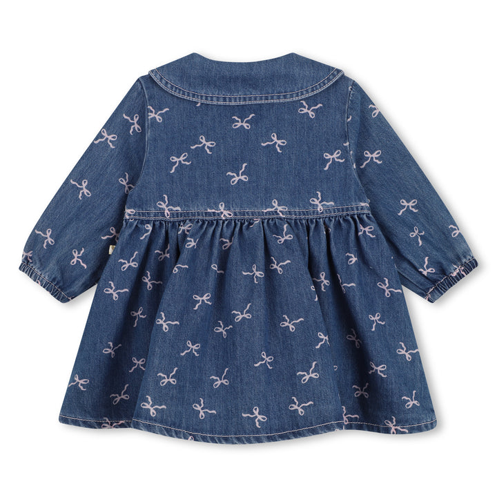 Billieblush Baby Girls Denim Bow Dress