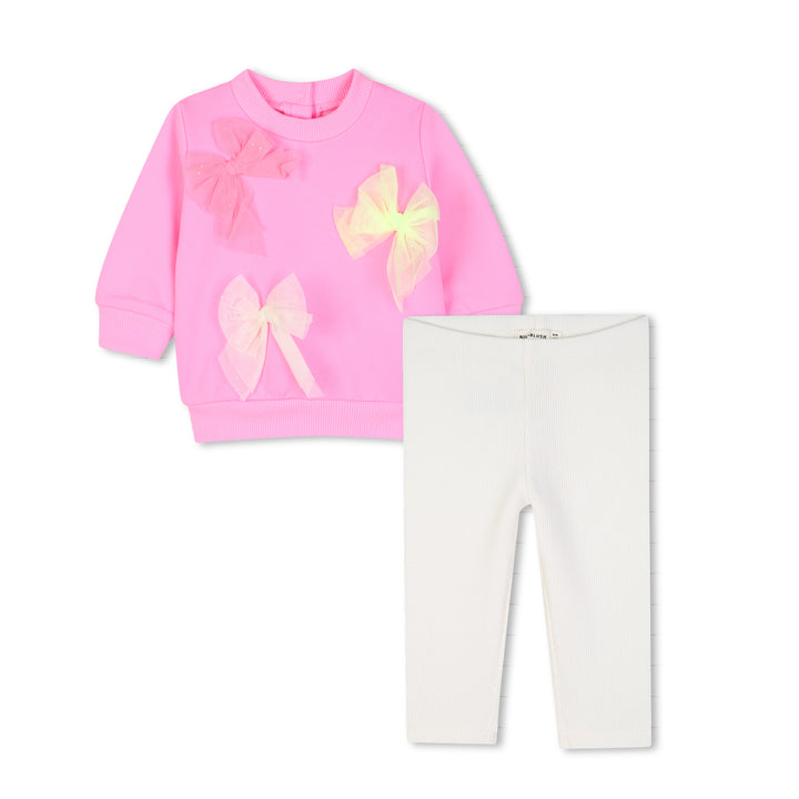 Billieblush Baby Girls Tulle Bow Ensemble