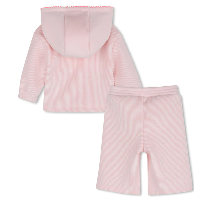 Billieblush Baby Girls Pink Velvet Ensemble
