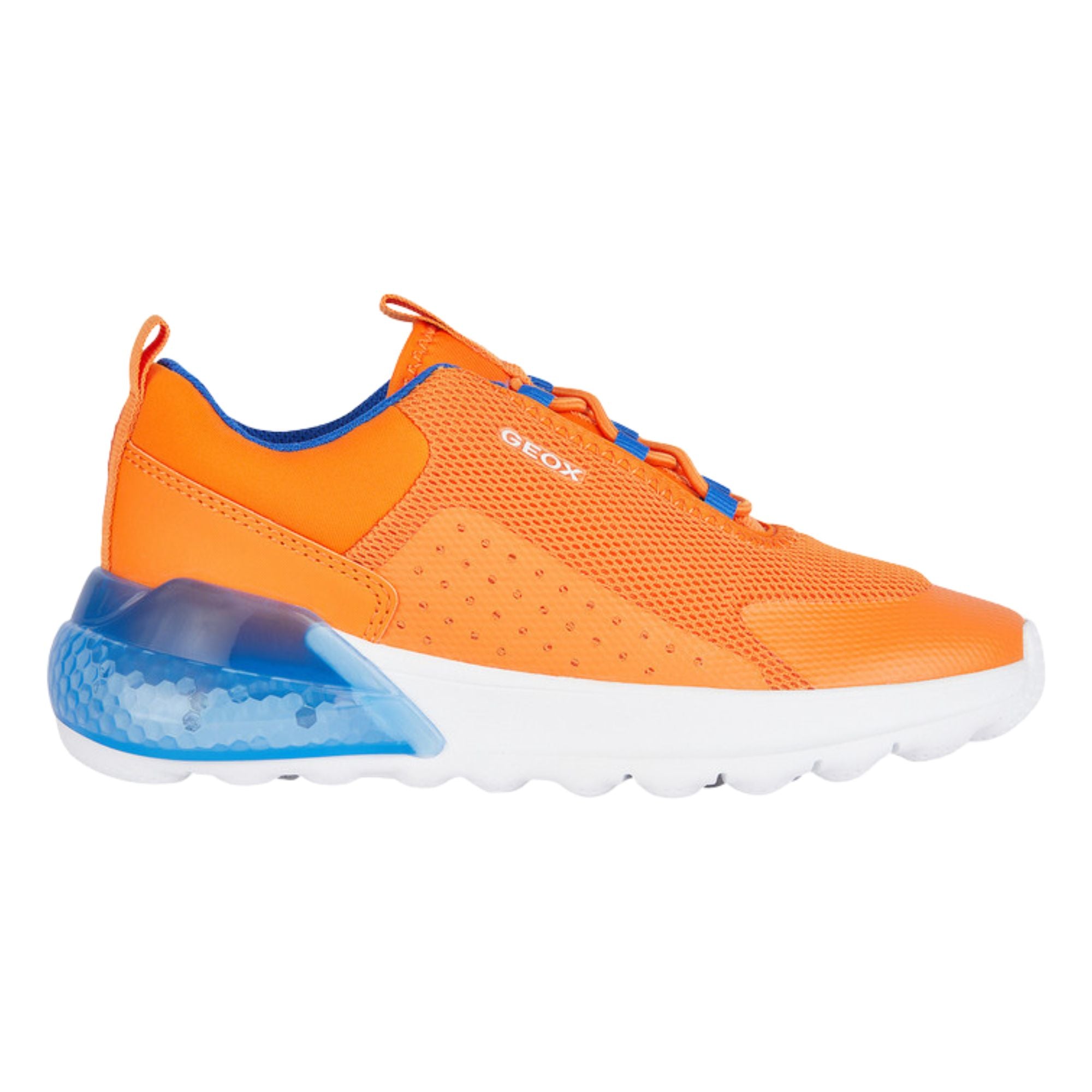 Geox Activart Illuminus Orange Sneakers