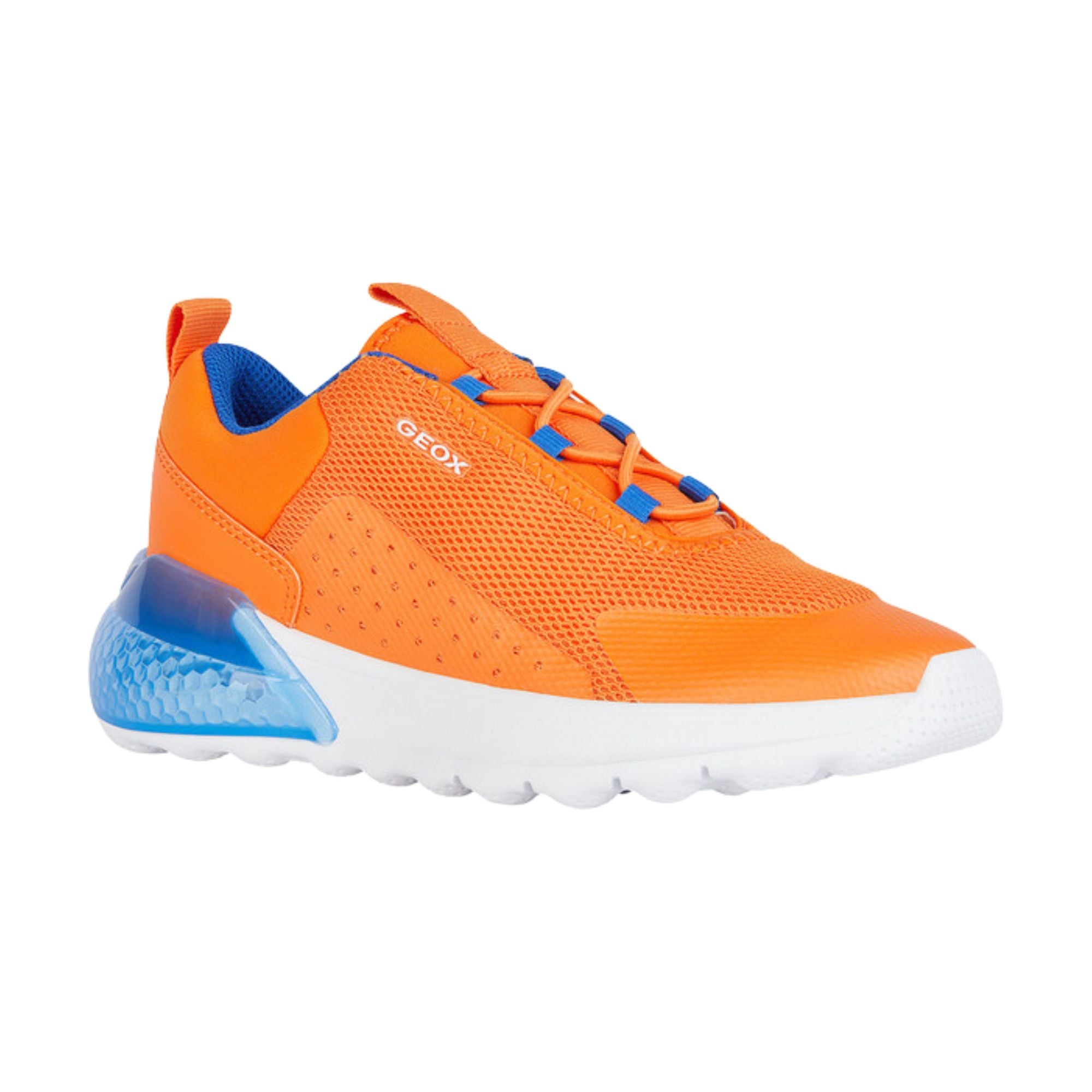 Geox Activart Illuminus Orange Sneakers