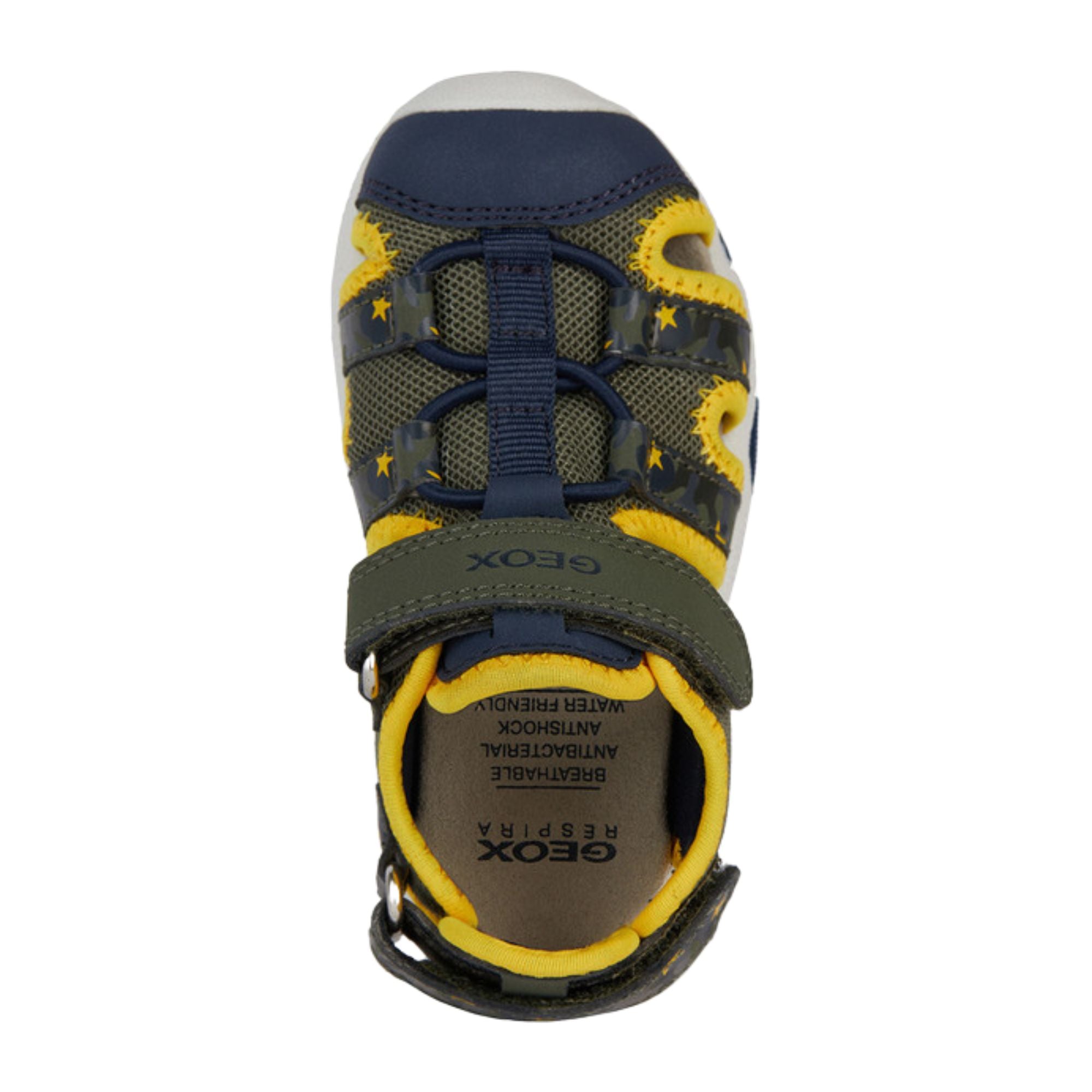 Geox Baby Boy Multy Toddler Yellow Sandals