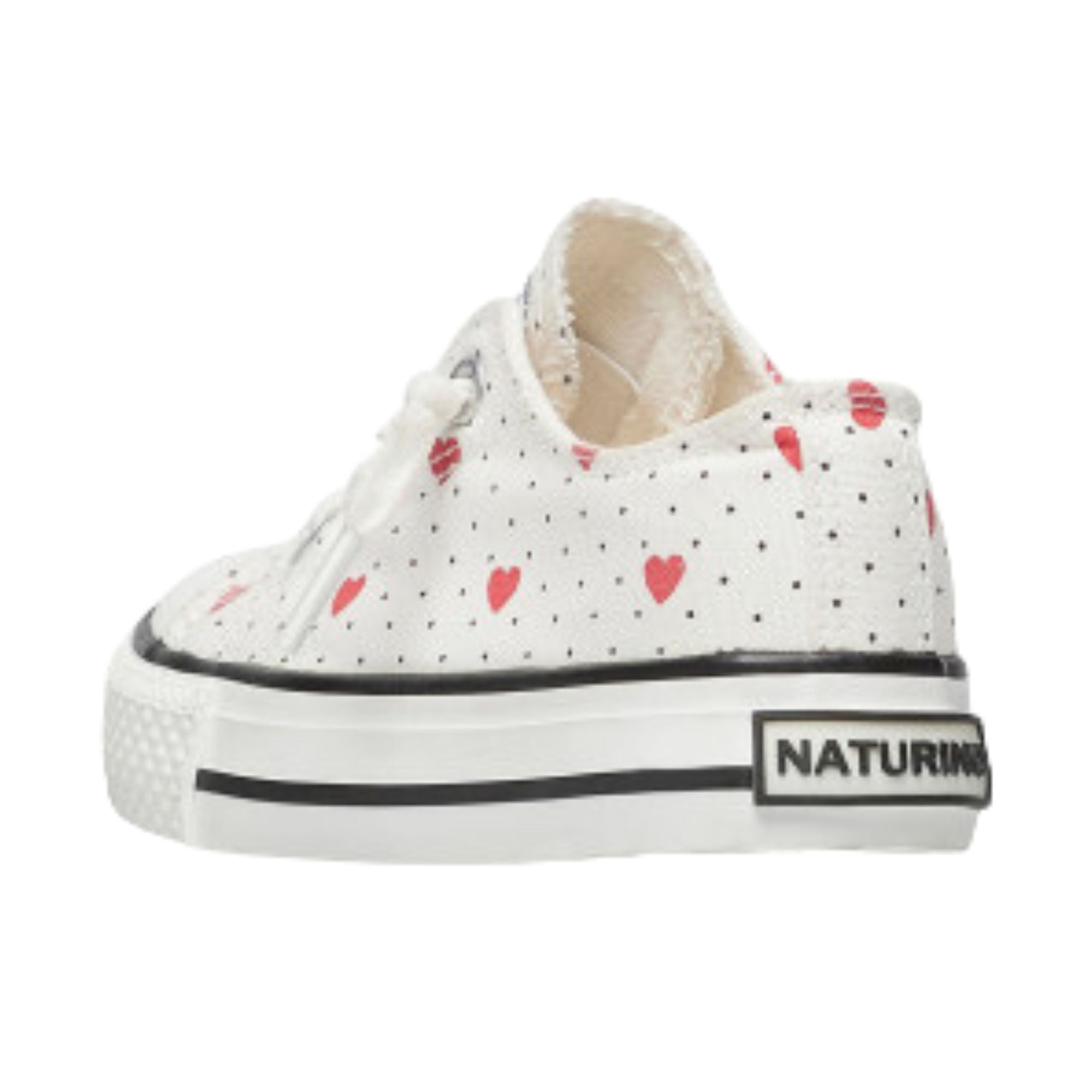 Naturino Baby Girls Delave Lovely White Sneakers