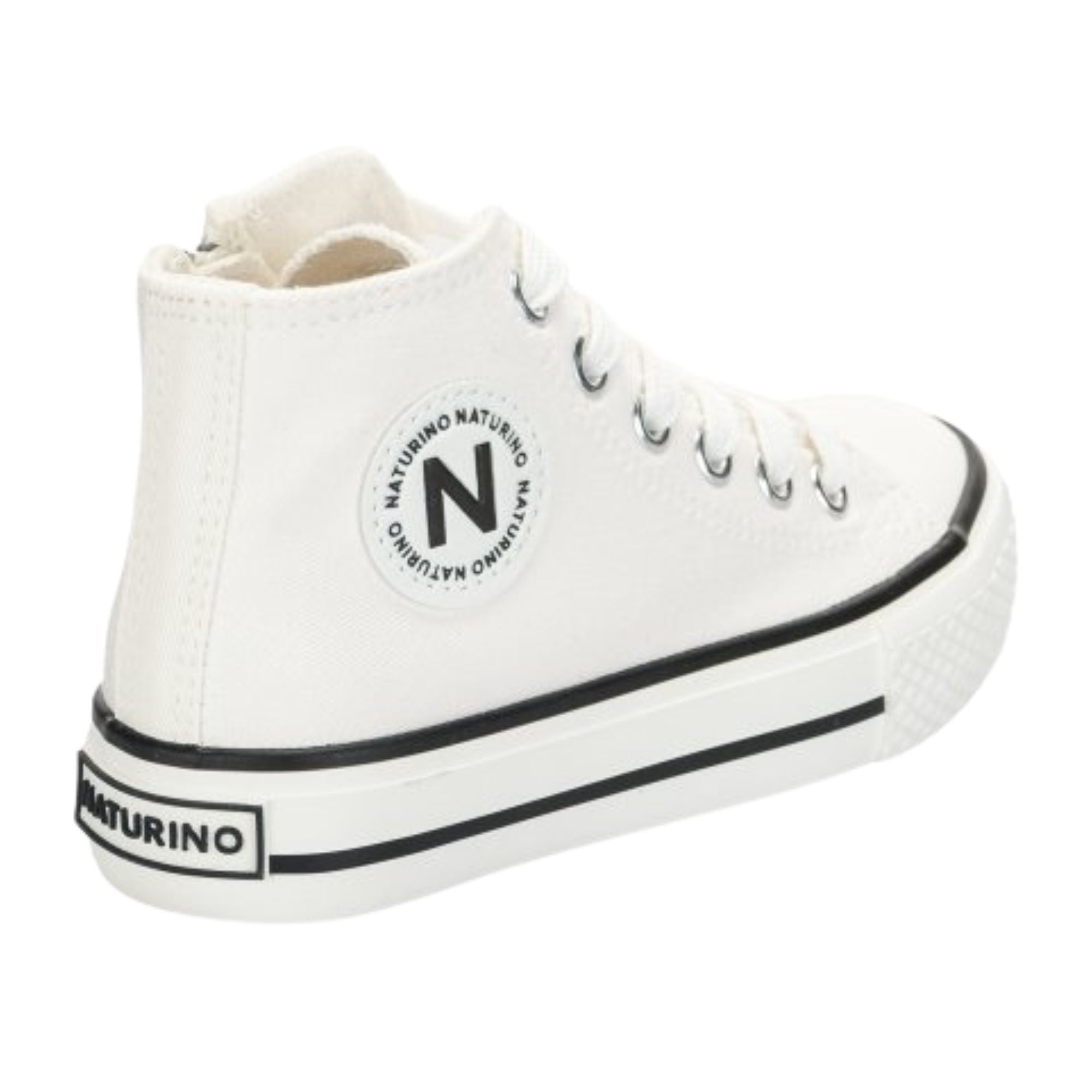 Naturino Baby Boys Delave White Sneakers