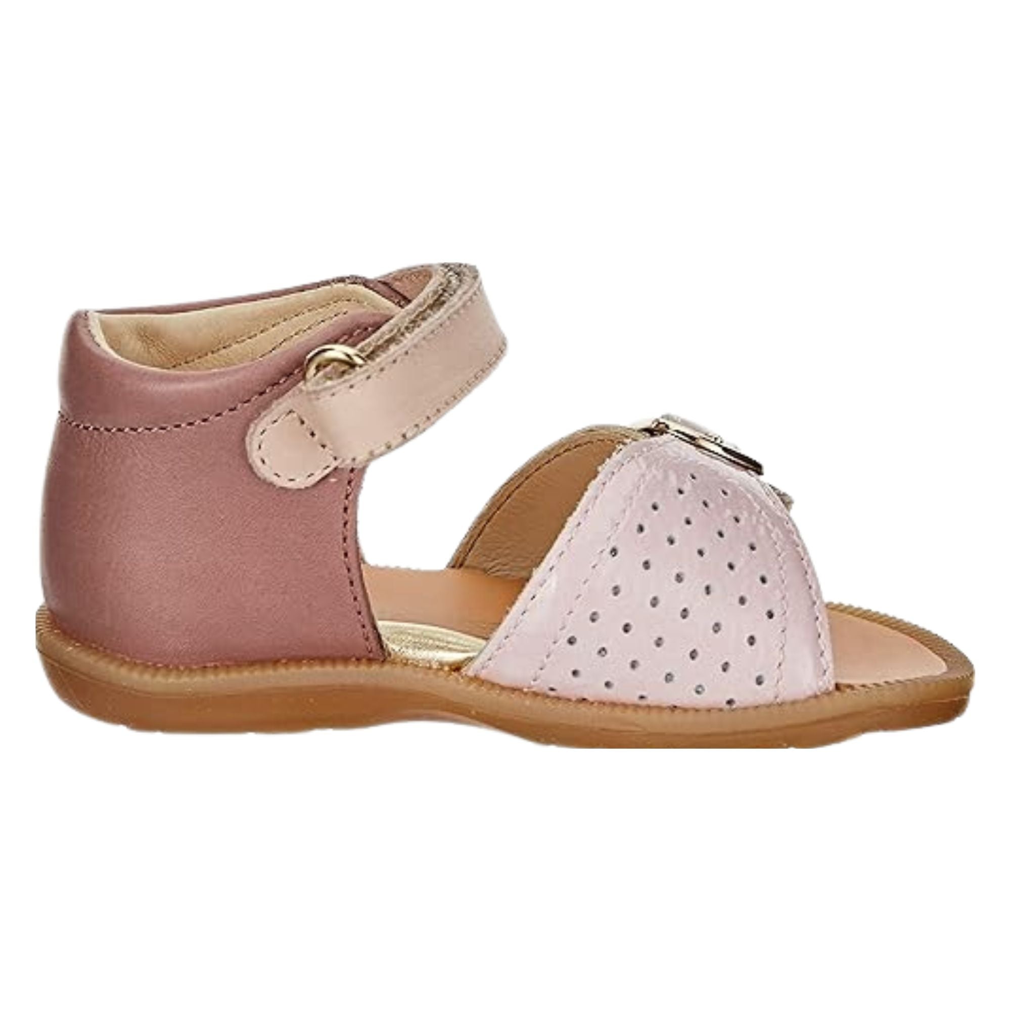 Naturino Baby Girls Jead Pink Sandals