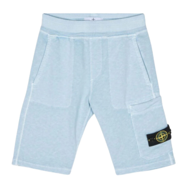 Stone Island Baby Blue Shorts