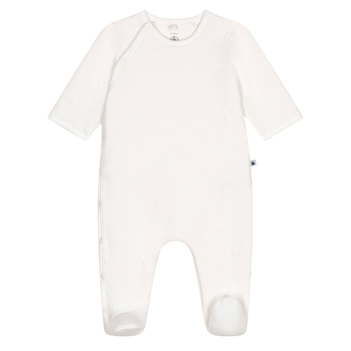 Petit Bateau Baby Cream Pyjama