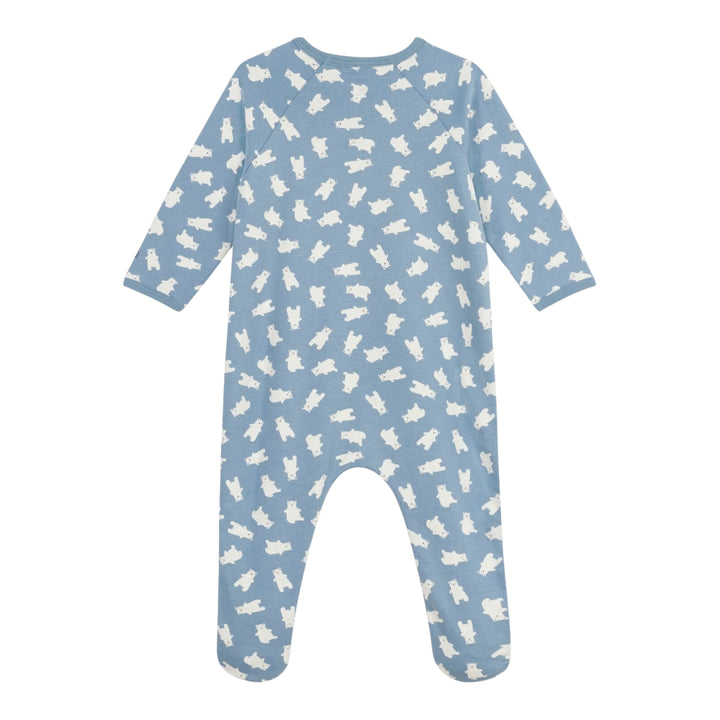 Petit Bateau Baby Boys Blue Polar Bears Pyjama