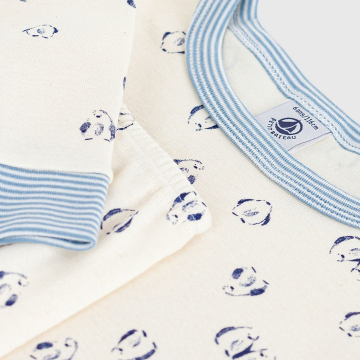Petit Bateau White Penguin Pyjamas