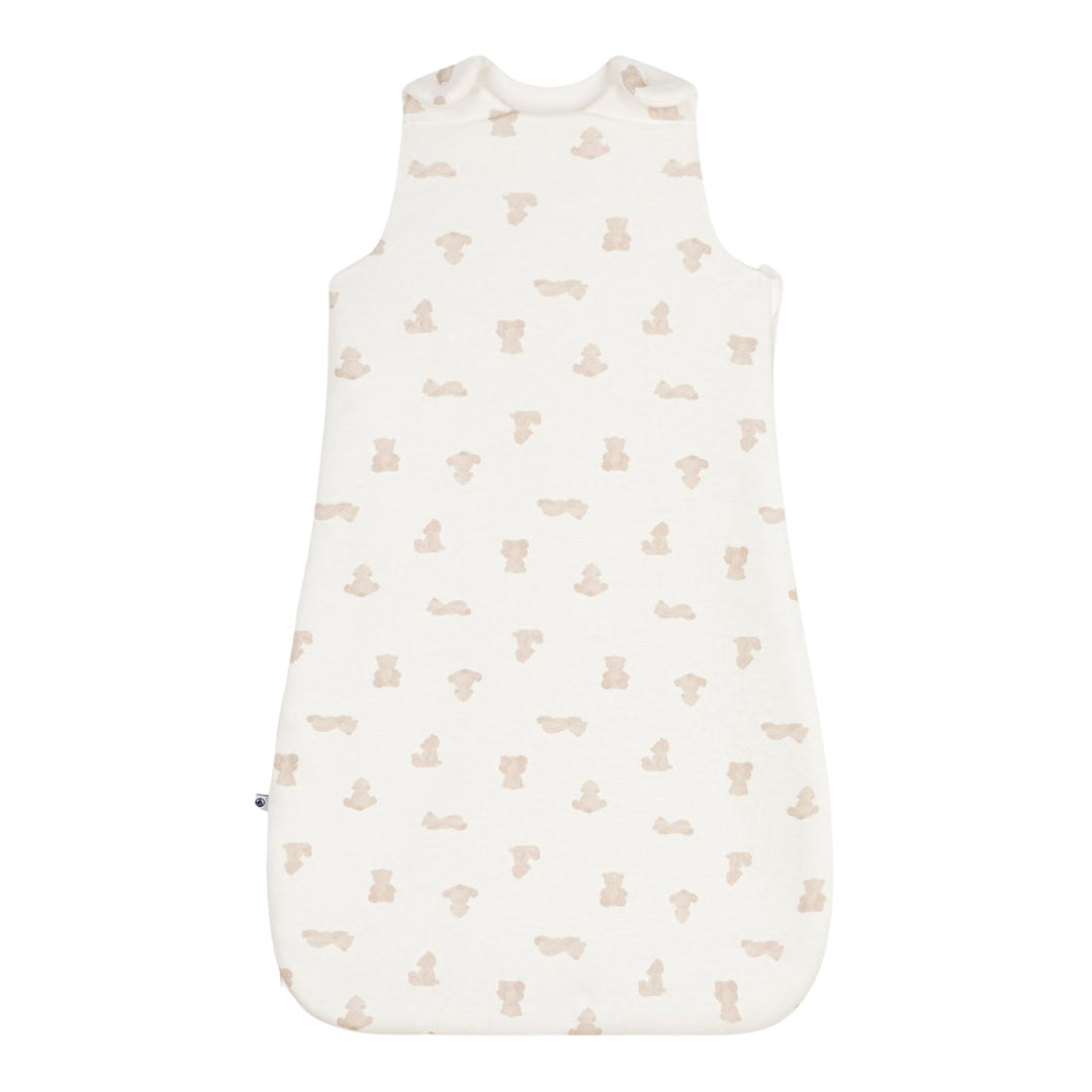 Petit Bateau Baby Ivory Teddy Bear Sleeping Bag